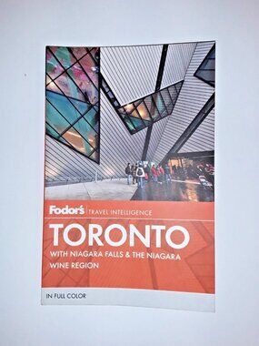 2012 Fodor's Toronto Travel Guide Book with Niagara Falls & Niagara Wine Region